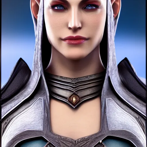 Prompt: professional photo of an female altmer, real, high definition, 4k