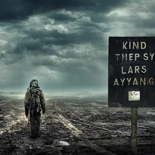 Image similar to the last picture man kind will ever take, 8 k resolution hyperdetailed, dystopian apocalyptic surrealism