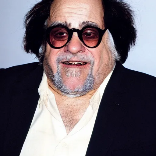 Image similar to the dude from the big lebowski played by danny devito