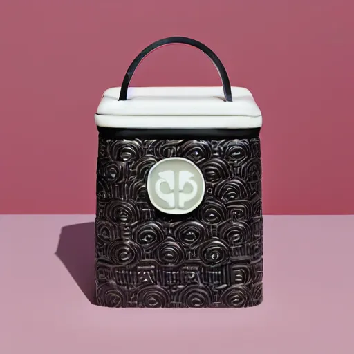 Image similar to jonathan ive dieter rams mooncake 🥮 handbag 👜 👝 packaging