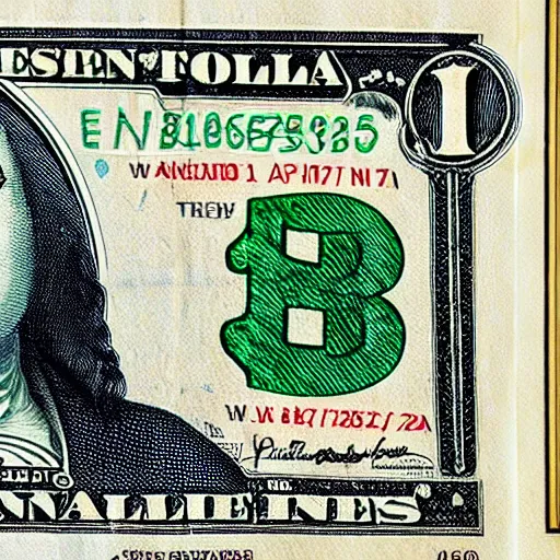 Image similar to photo of a dollar bill for a fake currency based on minions