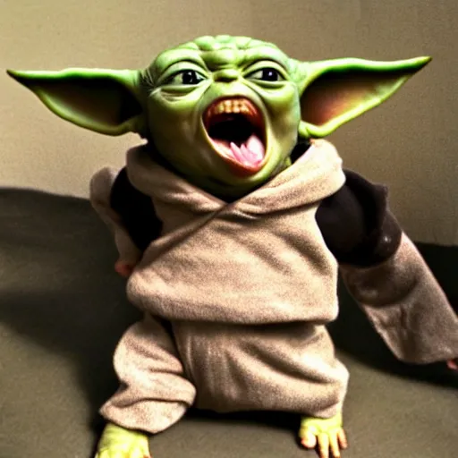 Baby Yoda (Grogu), IRL on set : r/StableDiffusion
