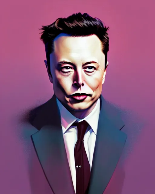Prompt: an epic comic book style full body portrait painting of Elon Musk, elegant, character design by Mark Ryden and Pixar and Hayao Miyazaki, unreal 5, DAZ, hyperrealistic, octane render, cosplay, RPG portrait, dynamic lighting, intricate detail, summer vibrancy, cinematic
