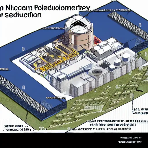 Image similar to schematic of a 100 floor nuclear bunker, with food production, energy production and storage, and highly detailed logistics