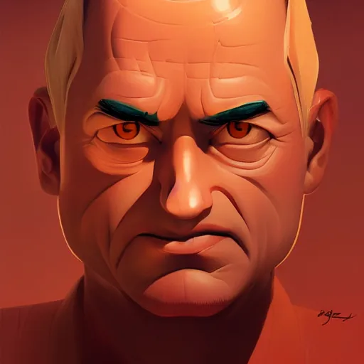 Image similar to face icon stylized minimalist goldfinger, loftis, cory behance hd by jesper ejsing, by rhads, makoto shinkai and lois van baarle, ilya kuvshinov, rossdraws global illumination