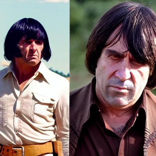 Image similar to the bad guy from no country for old men javier