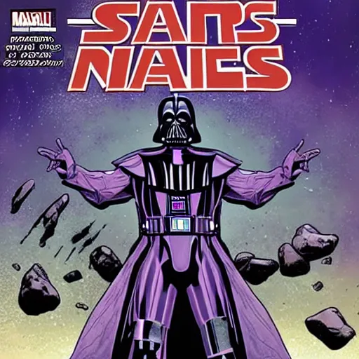 Image similar to thanos force choking darth vader