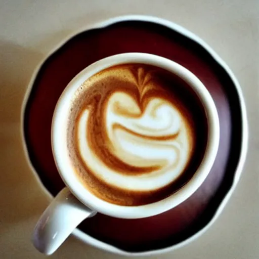 Image similar to most attractive cup of flat white coffee ever