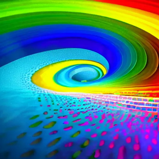 Image similar to vortex spectrum, amazing color, fascinating art cinematic