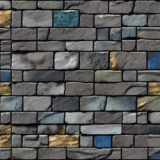 Image similar to stone tile cladding texture, in the style of blizzard entertainment and world of warcraft by michael vicente, unreal engine, 8 k