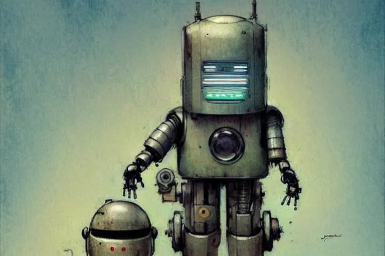 Prompt: ( ( ( ( ( 1 9 5 0 s retro future robot android knome. muted colors. ) ) ) ) ) by jean - baptiste monge!!!!!!!!!!!!!!!!!!!!!!!!!!!!!!