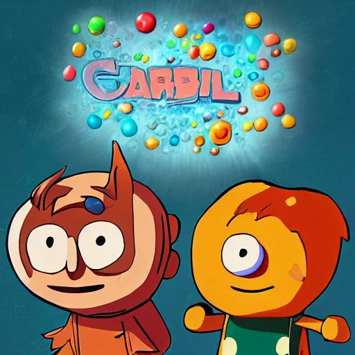 Prompt: Gumball and Darwin