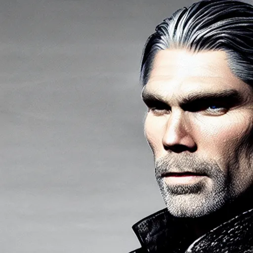 Image similar to anson mount as geralt