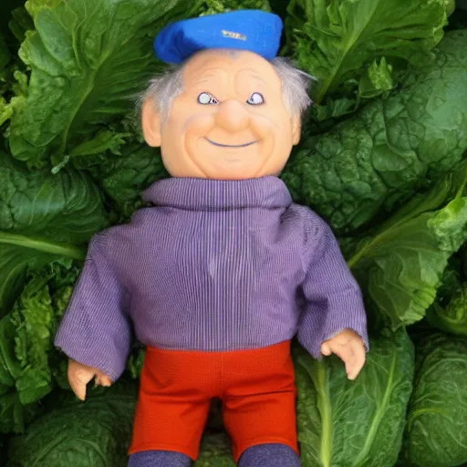 Image similar to bill murray as a cabbage patch doll