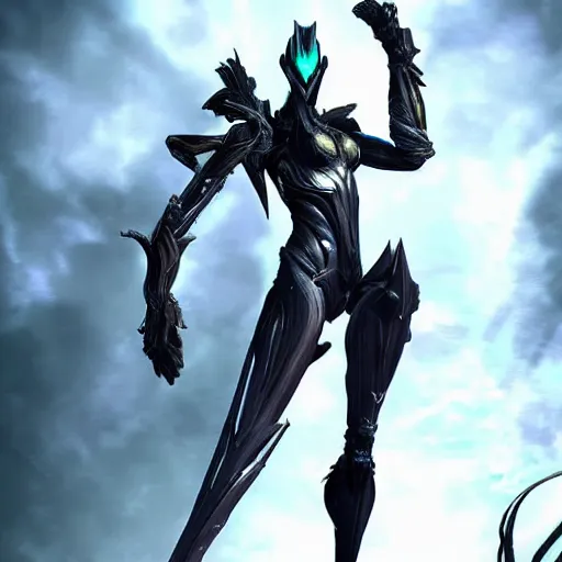 Image similar to high quality bug pov of a beautiful and stunning giant valkyr warframe, doing an elegant pose high above you, a giant warframe paw looms over you, about to step on you, unaware of your existence, slick elegant design, sharp claws, detailed shot legs-up, highly detailed art, epic cinematic shot, realistic, professional digital art, high end digital art, furry art, DeviantArt, artstation, Furaffinity, 8k HD render, epic lighting, depth of field