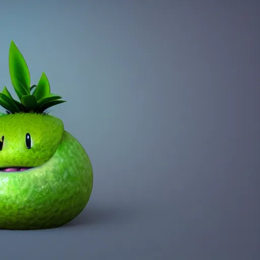 Image similar to photography of a realistic oddish animal, ultra detailed, 8 k, cinematic lighting, natural background, trending on artstation, pokemon