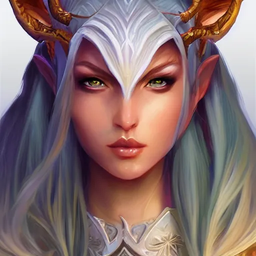 Image similar to world of warcraft elven druid, fantasy, elegant, highly detailed, artstation, concept art, smooth, sharp focus, illustration, art by artgerm