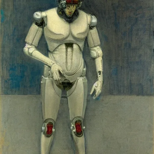 Image similar to cyborg by james abbott mcneill whistler