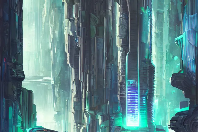 Image similar to futuristic cyberpunk city with Singaporean lush garden with luxurious rgb colors, advanced civilization, high-end street Antelope canyon, rocks formed by water erosion, walls made of beautiful smooth sandstone light beams that shine, polish narrow slots of walls into a striated swirling finish, digital painting, concept art, smooth, sharp focus, from Star Trek 2021, illustration, by WLOP and Ruan Jia and Mandy Jurgens and William-Adolphe Bouguereau, Artgerm