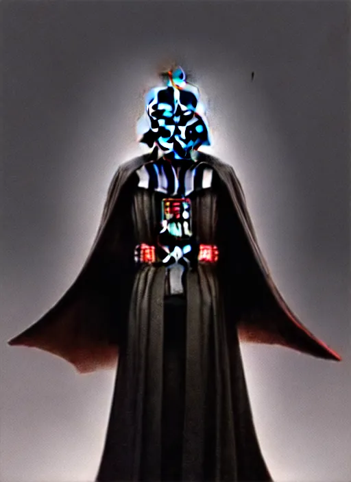 Prompt: darth vader, as a brooding figure of the dark caught in the never - ending push and pull between good and evil diffuse lighting, fantasy, intricate, highly detailed, lifelike, photorealistic, digital painting, artstation, illustration, concept art, smooth, sharp focus, art by john collier and albert aublet and krenz cushart