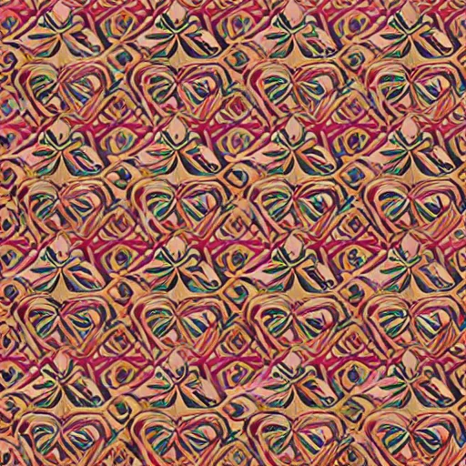 Image similar to abstract pattern of seventies wall papers,