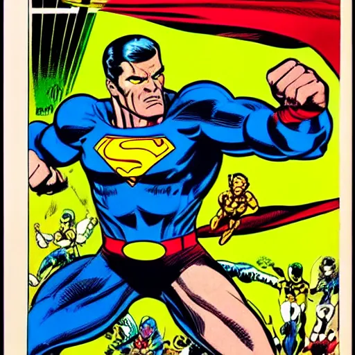 Image similar to superhero, clear focus, sharp focus, smooth, comic style, art by jack kirby