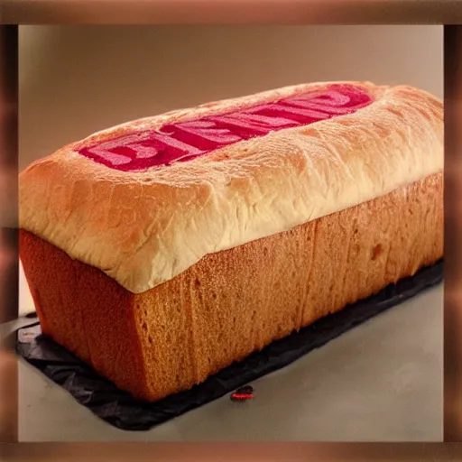 Image similar to epic retrowave bread