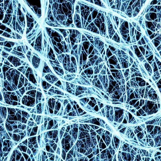 Image similar to texture of neurons