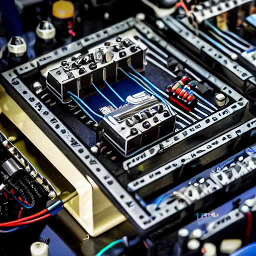 Prompt: award winning photograph of a Eurorack Module robot