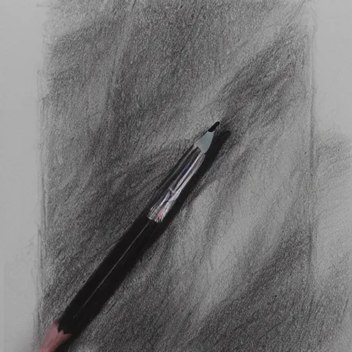 Prompt: drawing blood, charcoal pencil