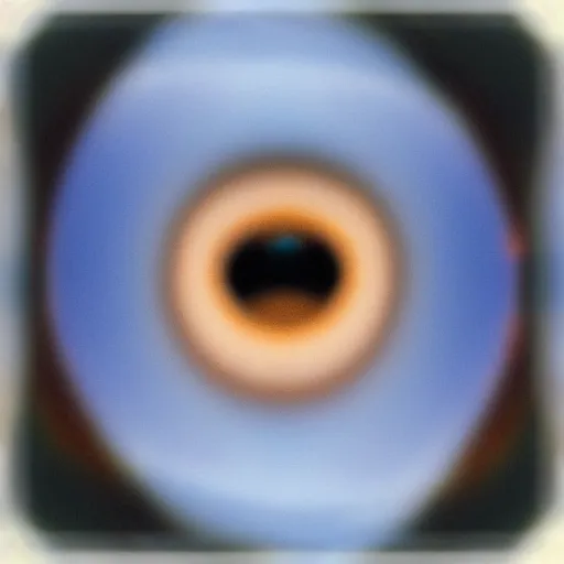 Prompt: Droste effect of an eye