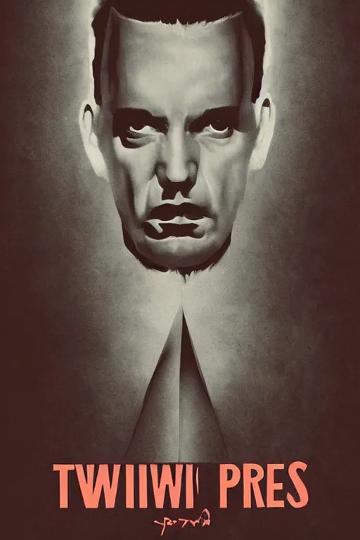 Image similar to Twin Peaks artwork by Patryk Hardziej