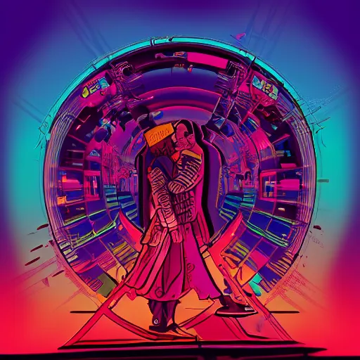 Image similar to argentina, epic retrowave art, trending on art station