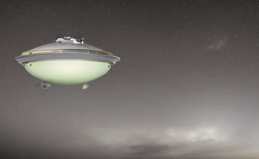 Image similar to a pastel color secret ufo hangar s - 4 bob lazar flying saucer, extremely intricate and detailed 8 k cinematic lighting, hyper realism