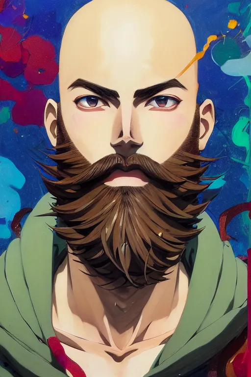 Portrait Anime Sombrero Mustache 2 by Articulator999 on DeviantArt
