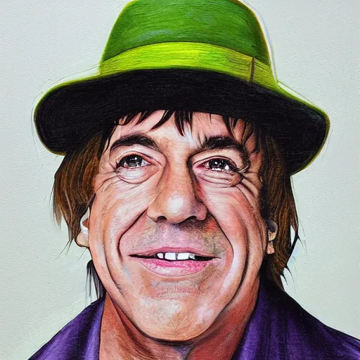 Image similar to portrait of molly meldrum, by max meldrum