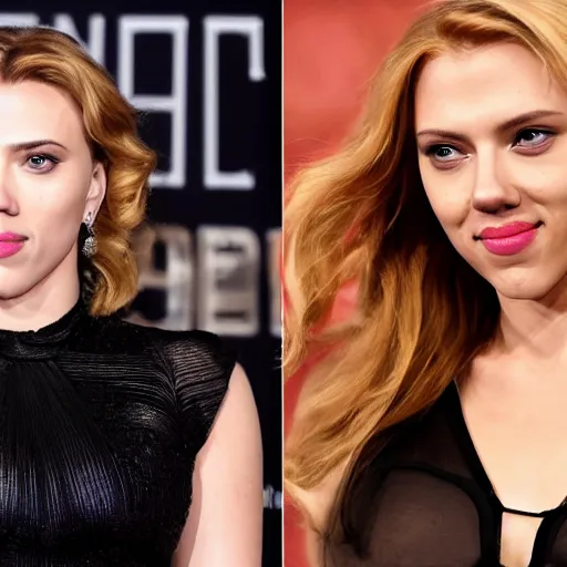 Image similar to genetic combination of scarlett johansson and a hamster