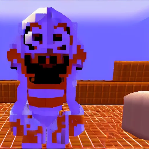 Skeleton, Bubble Planet's Minecraft Anime - v1.0, Stable Diffusion LoRA