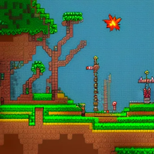 Image similar to a sword from terraria