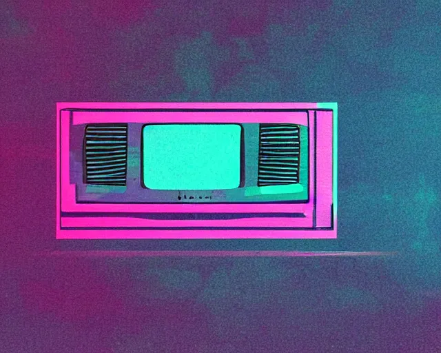 Image similar to VHS, vaporwave 1984, aesthetic, art, realism, video, ambient, abstract, photorealistic, 8K, HDR, high quality