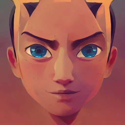 Prompt: face icon stylized minimalist sony playstation 4, loftis, cory behance hd by jesper ejsing, by rhads, makoto shinkai and lois van baarle, ilya kuvshinov, rossdraws global illumination