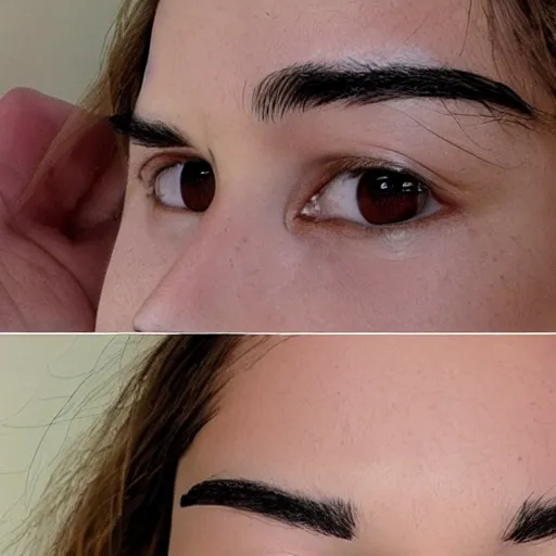 Image similar to mono - brow