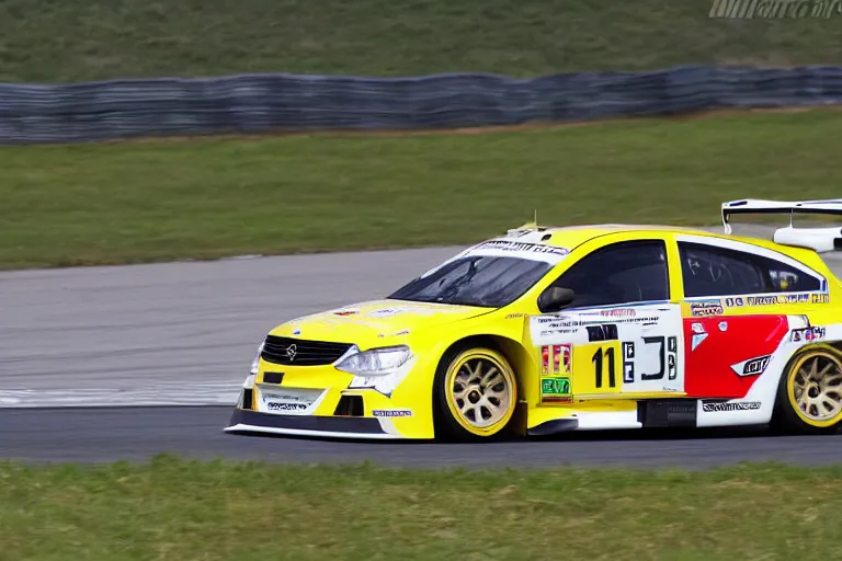 Image similar to opel vectra race car