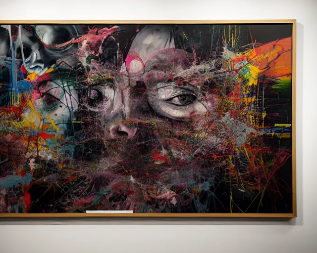 Image similar to the gallery of lost memories art, a brutalist designed, rich deep vivid colours, broad brush strokes!, painted by francis bacon, michal mraz, adrian ghenie, nicola samori, james jean!!! and petra cortright, part by gerhard richter, part by takato yamamoto. 8 k masterpiece.