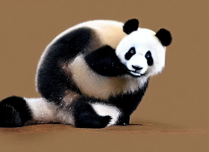 Image similar to microscopic panda found in microscope