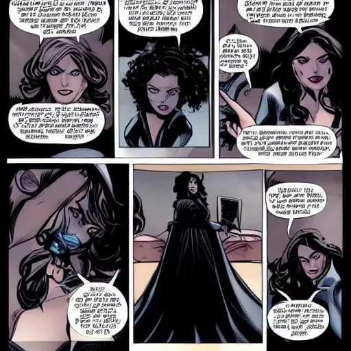 Image similar to yennefer in marvel comics