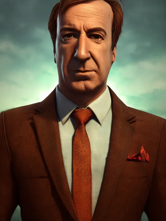 Prompt: portrait art of saul goodman 8 k ultra realistic, lens flare, atmosphere, glow, detailed, intricate, full of colour, cinematic lighting, trending on artstation, 4 k, hyperrealistic, focused, extreme details, unreal engine 5, cinematic, masterpiece