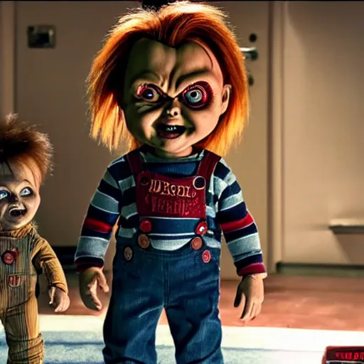 Prompt: Chucky 2022 theatrical trailer 4k HDR10+