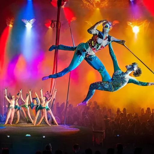 Prompt: cirque du soleil