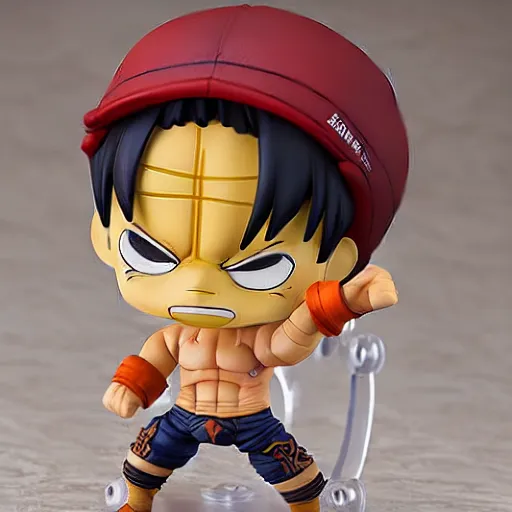 Prompt: nendoroid luffy Gear fourth